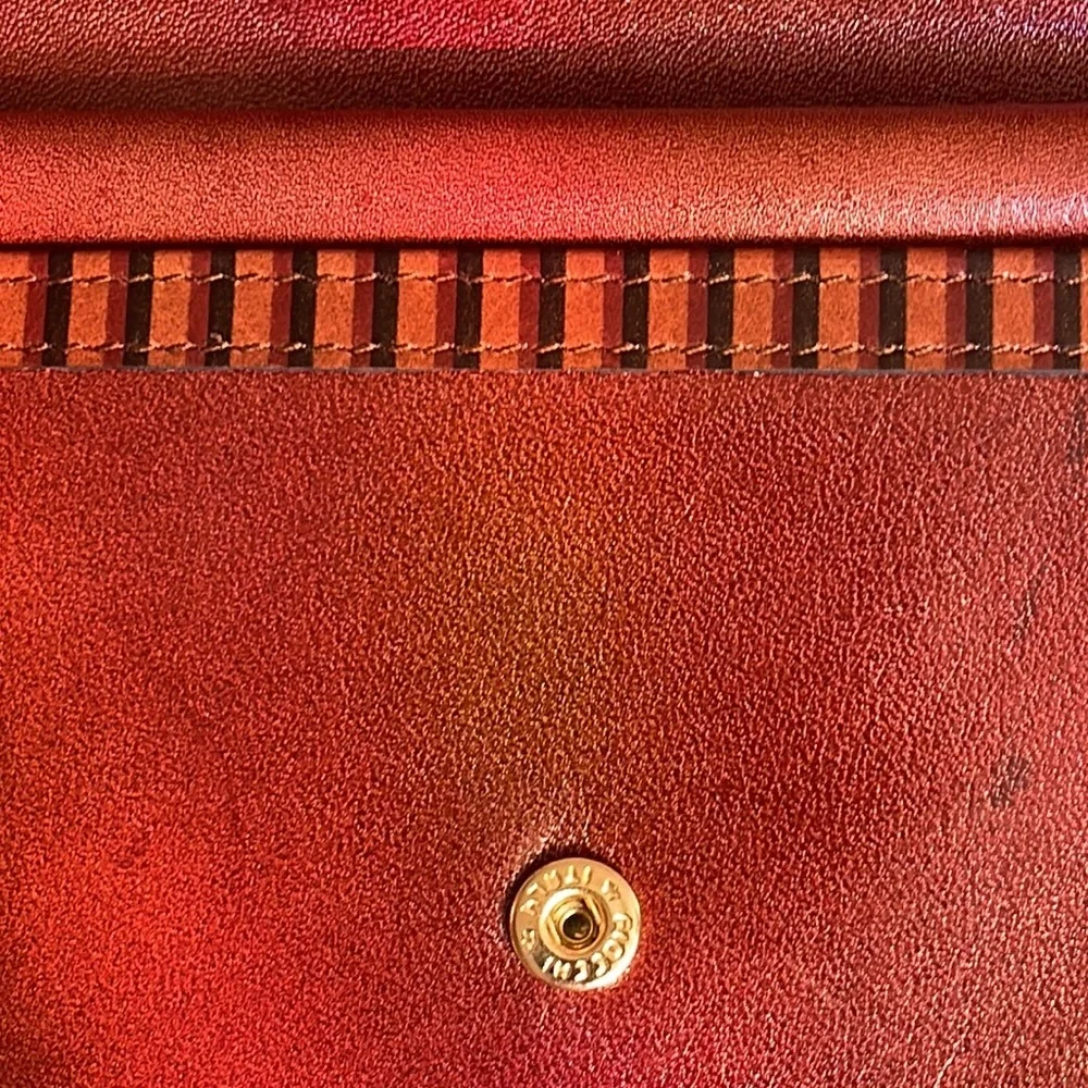 Christian Dior 90s vintage trifold wallet